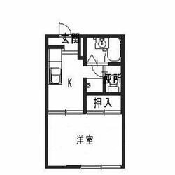 余部駅 徒歩45分 1階の物件間取画像